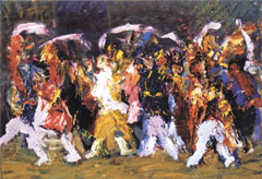 화가 박춘희씨의 그림