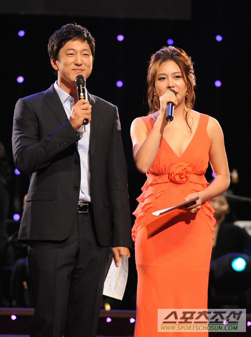 사회자 한석준, 옥주현