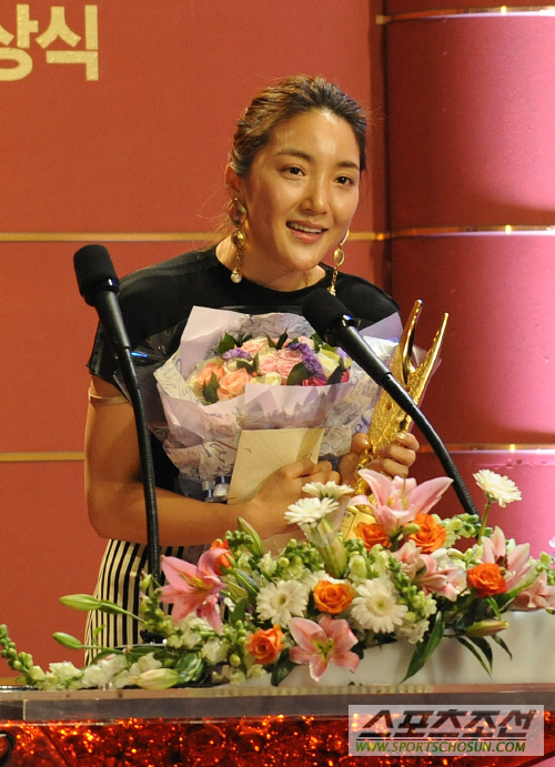 여우신인상을 수상한 최성희(바다)