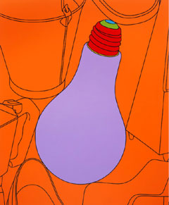 마이클 크레이그-마틴의〈전구〉. 크레이그-마틴은 주변에서 흔히 볼 수 있는 일상용품
을 새롭게 인식되도록 했다. /PKM 트리니티 갤러리 제공