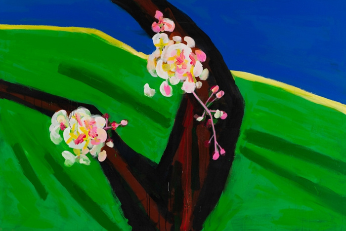 정태경, 내친구의 집은 어디인가, 2021, 캔버스에 아크릴, 130.3x193.cm /대구문화예술회관