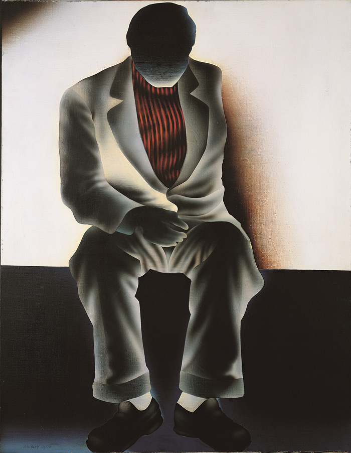 박서보, HEREDITARIUS No. 16-70, 1970, oil on canvas, 116.5x91cm.