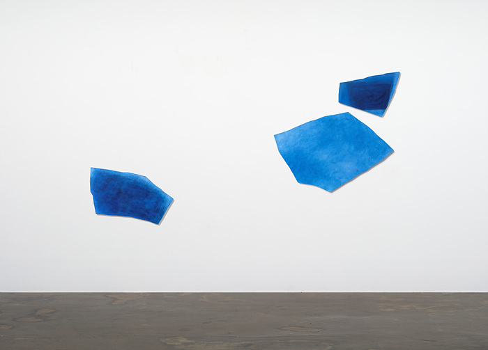 이영림, Blue Shades, 2024, Acrylic on canvas(installation view)