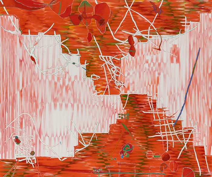 Tug of war Tug of war, 2024, oil on canvas, 60.6x72.7cm. /BB&M