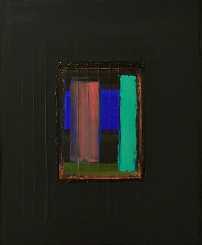사각의 심장, 2025, oil on Canvas, 53x45cm. /어컴퍼니