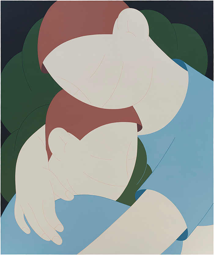 변웅필, SOMEONE, 2022, Oil on canvas, 180x150cm. /갤러리조은
