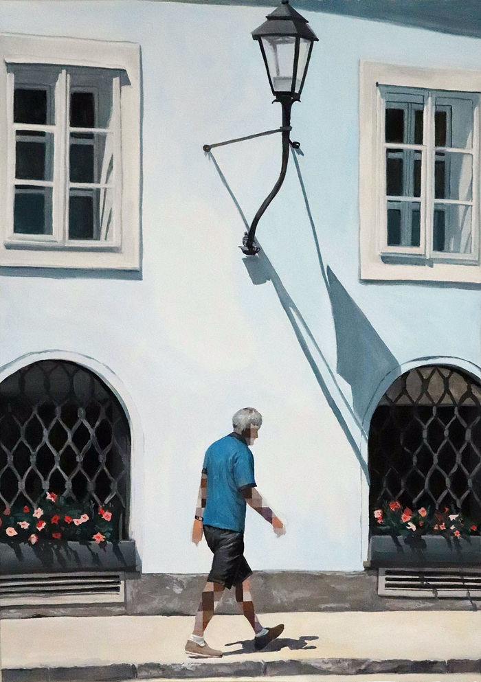 박보선, 빛의 경로, 2024, Gouache on paper, 36x51cm. /갤러리조은