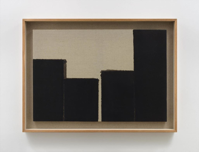 YUN HYONG-KEUN, Burnt Umber&Ultramarine Blue, 1999, Oil on linen, 61x91cm. /리만머핀