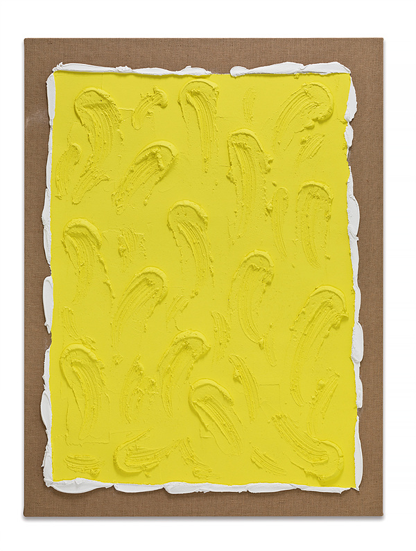 장마리아, In Between - Spring Series (Lemon Yellow), 2022, Mixed media, 160×120cm
Photo by Jungwook Hwang ⓒ Courtesy of the artist and Gana Art